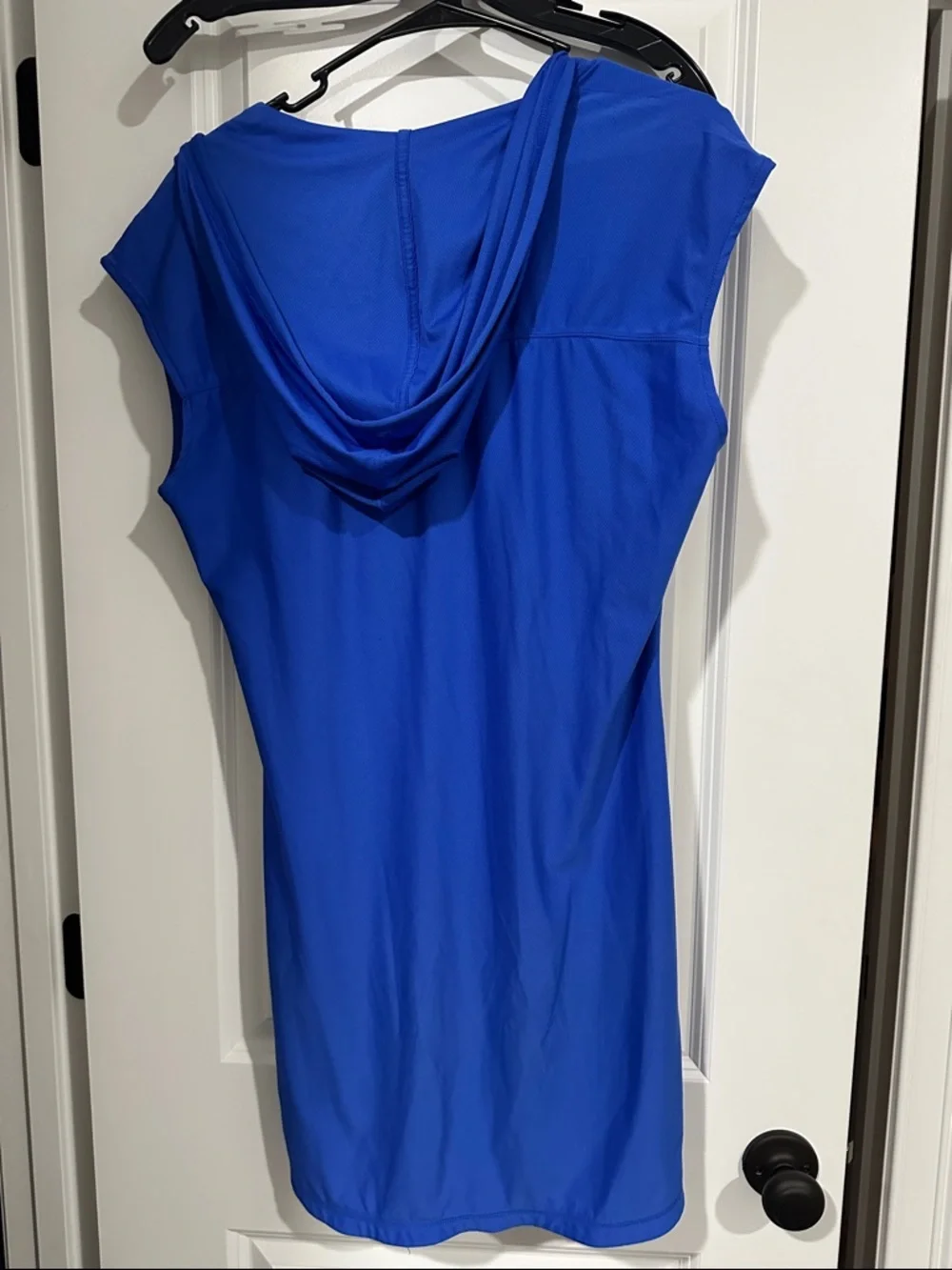Athleta Royal Blue Athletic Hoodie Coverup - Picture 3 of 3